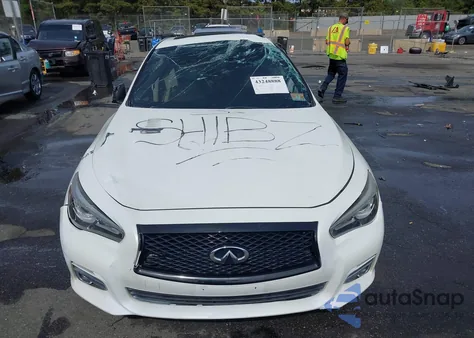 2017 Infiniti Q50 3.0T Signature Edition z USA, uszkodzony, nr VIN JN1EV7AR5HM838190